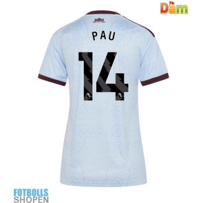 Billiga Aston Villa Pau Torres #14 Tredjeställ Dam 2026-27 Kortärmad